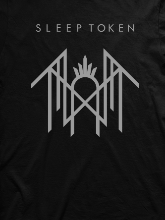 Layout da camiseta da banda Sleep Token