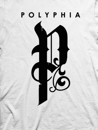 Layout da camiseta da banda Polyphia